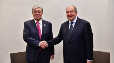 Արմեն Սարգսյանը և Ղազախստանի Սենատի նախագահը մտքեր են փոխանակել փոխշահավետ համագործակցության զարգացման հեռանկարների շուրջ