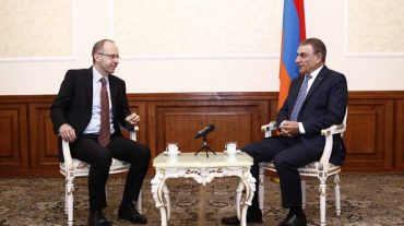 Արա Բաբլոյանն ընդունել է Հայաստանում Շվեյցարիայի նորանշանակ դեսպանին