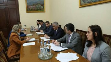 Մհեր Գրիգորյանն ընդունել է ԵԱՏՀ նախարար Վերոնիկա Նիկիշինային