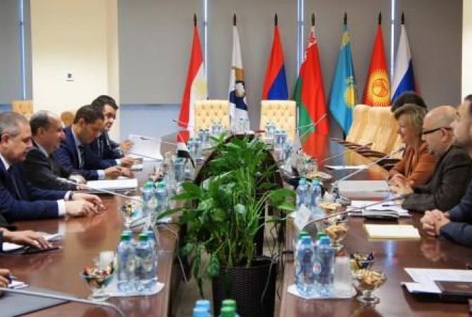 ԵԱՏՄ-ն Եգիպտոսի հետ ազատ առևտրի շուրջ բանակցություններ կսկսի 2019թ. հունվարին