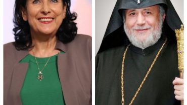 Գարեգին Բ-ն շնորհավորել է Սալոմե Զուրաբիշվիլիին