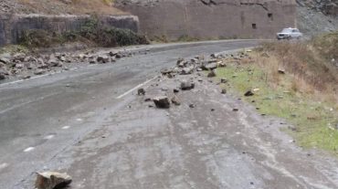 Կապան-Քաջարան ճանապարհին տեղի ունեցած քարաթափման հետևանքները վերացվել են