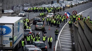 Ֆրանսիայում մոտ 50 մարդ է տուժել բողոքի ակցիաների ընթացքում