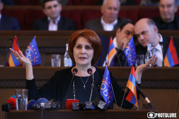 ՕԵԿ-ը միայնակ կմասնակցի խորհրդարանական ընտրություններին. Հեղինե Բիշարյան