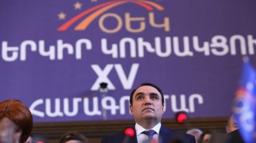 ՕԵԿ-ի ընտրական ցուցակը գլխավորում է Արթուր Բաղդասարյանը