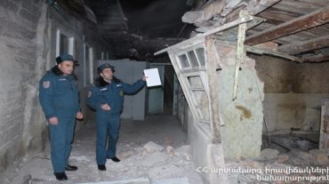 Փլուզում Վաղատուր գյուղի տներից մեկում. կան տուժածներ