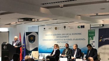 Երևանում կայացել է «Ապակենտրոնացում և տեղական տնտեսական զարգացում» խորագիրը կրող համաժողով