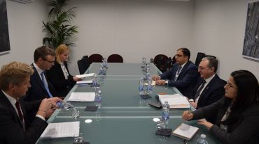 Զոհրաբ Մնացականյանը Միլանում հանդիպել է էստոնացի պաշտոնակցի հետ