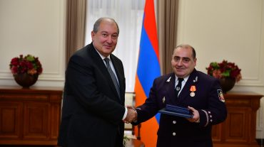 Նախագահական նստավայրում տեղի է ունեցել պարգևատրման հանդիսավոր արարողություն