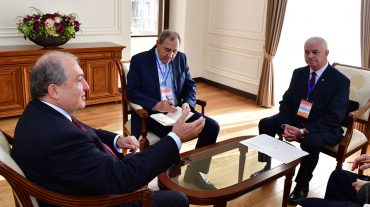 Նախագահ Սարգսյանն ընդունել է ԱՊՀ դիտորդական առաքելության ղեկավարներին