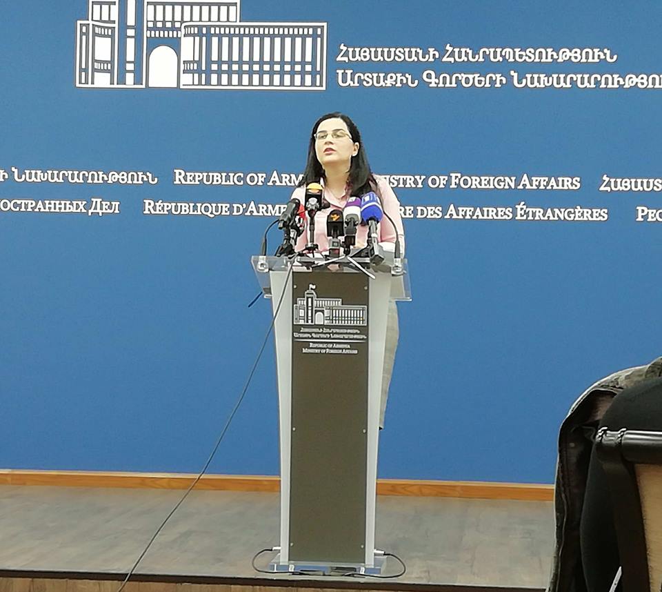 ԱԳՆ-ում տեղի ունեցող փոփոխությունների մասին լուրերին չենք տիրապետում. Աննա Նաղդալյան