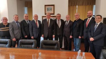 Նախագահն ընդունել է Արցախի խորհրդարանական պատվիրակության անդամներին