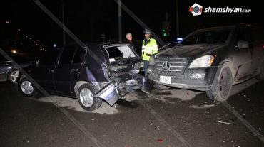 Շղթայական վթար Երևանում․ կան տուժածներ