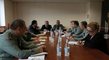 ՄԻՊ-ի գրասենյակի պատվիրակությունը ՀՀ ՊՆ է այցելել