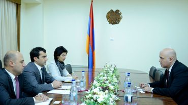 Հակոբ Արշակյանն ընդունել է ՎԶԵԲ Հայաստանի գրասենյակի ղեկավարին