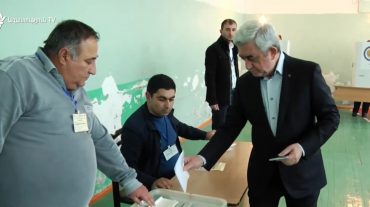 Սերժ Սարգսյանը քվեարկեց