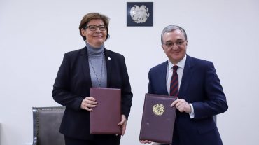 ՀՀ կառավարության և ԿԽՄԿ միջև ստորագրվեց ՀՀ-ում ԿԽՄԿ կարգավիճակի մասին համաձայնագրում փոփոխություններ կատարելու մասին արձանագրություն