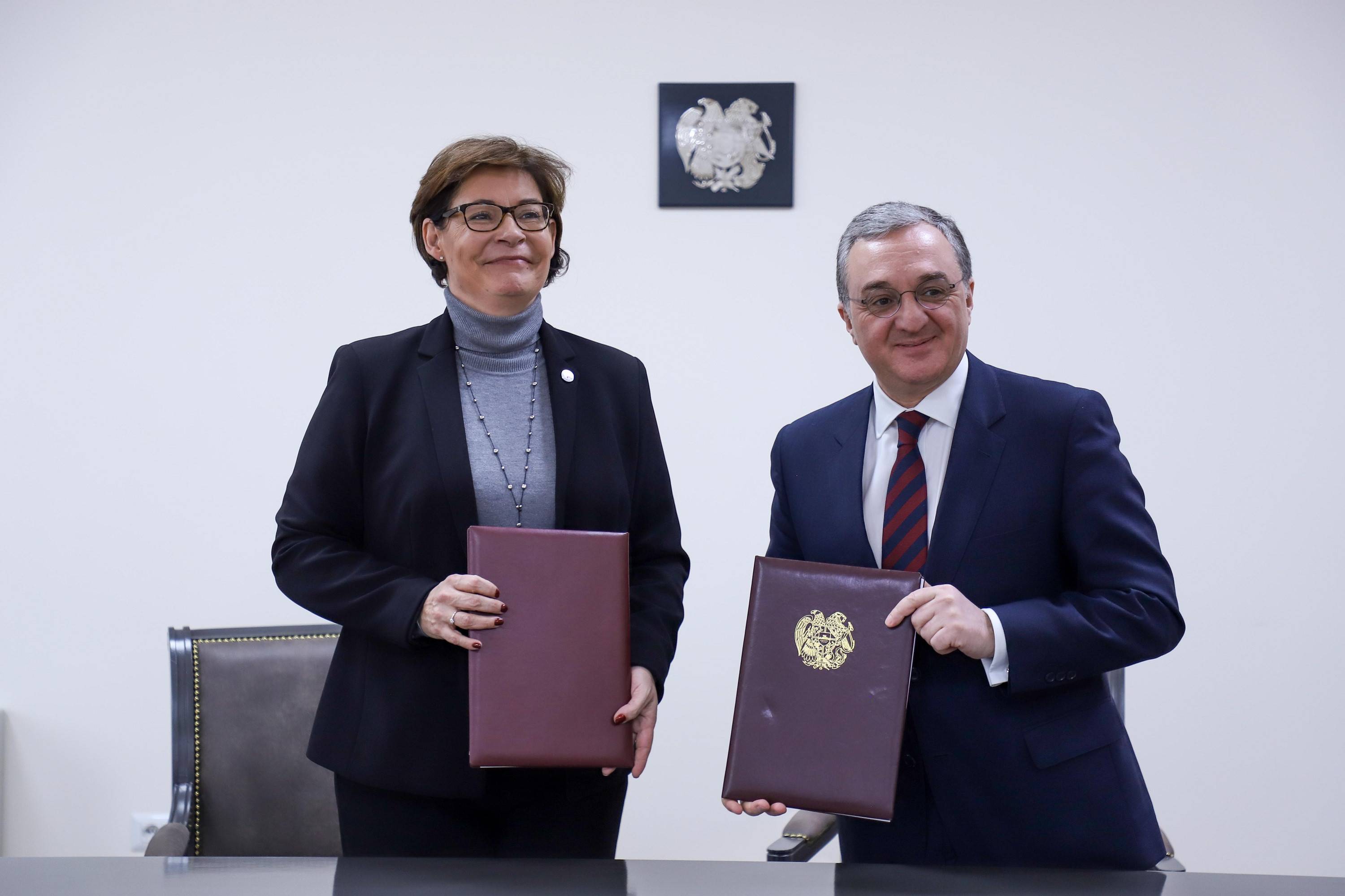 ՀՀ կառավարության և ԿԽՄԿ միջև ստորագրվեց ՀՀ-ում ԿԽՄԿ կարգավիճակի մասին համաձայնագրում փոփոխություններ կատարելու մասին արձանագրություն