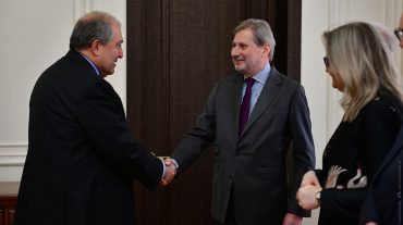 ՀՀ նախագահն ընդունել է Յոհաննես Հանի գլխավորած պատվիրակությանը