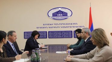 Մասիս Մայիլյանը The HALOTrust-ի ներկայացուցչի հետ քննարկել է ականազերծմանը վերաբերող հարցեր