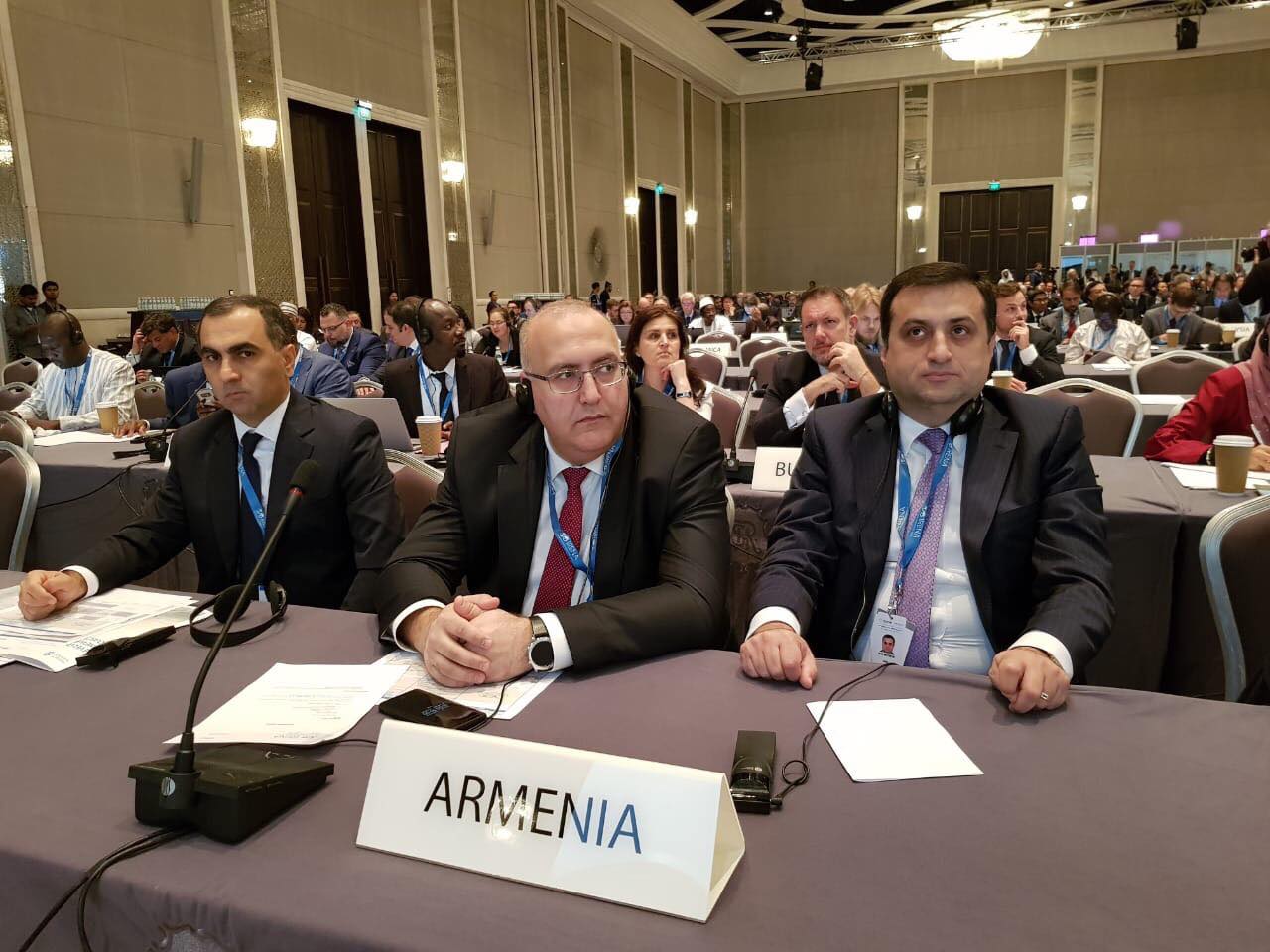 Գարեգին Բաղրամյանն Աբու Դաբիում մասնակցել է Վերականգնվող էներգիայի միջազգային գործակալության ասամբլեային