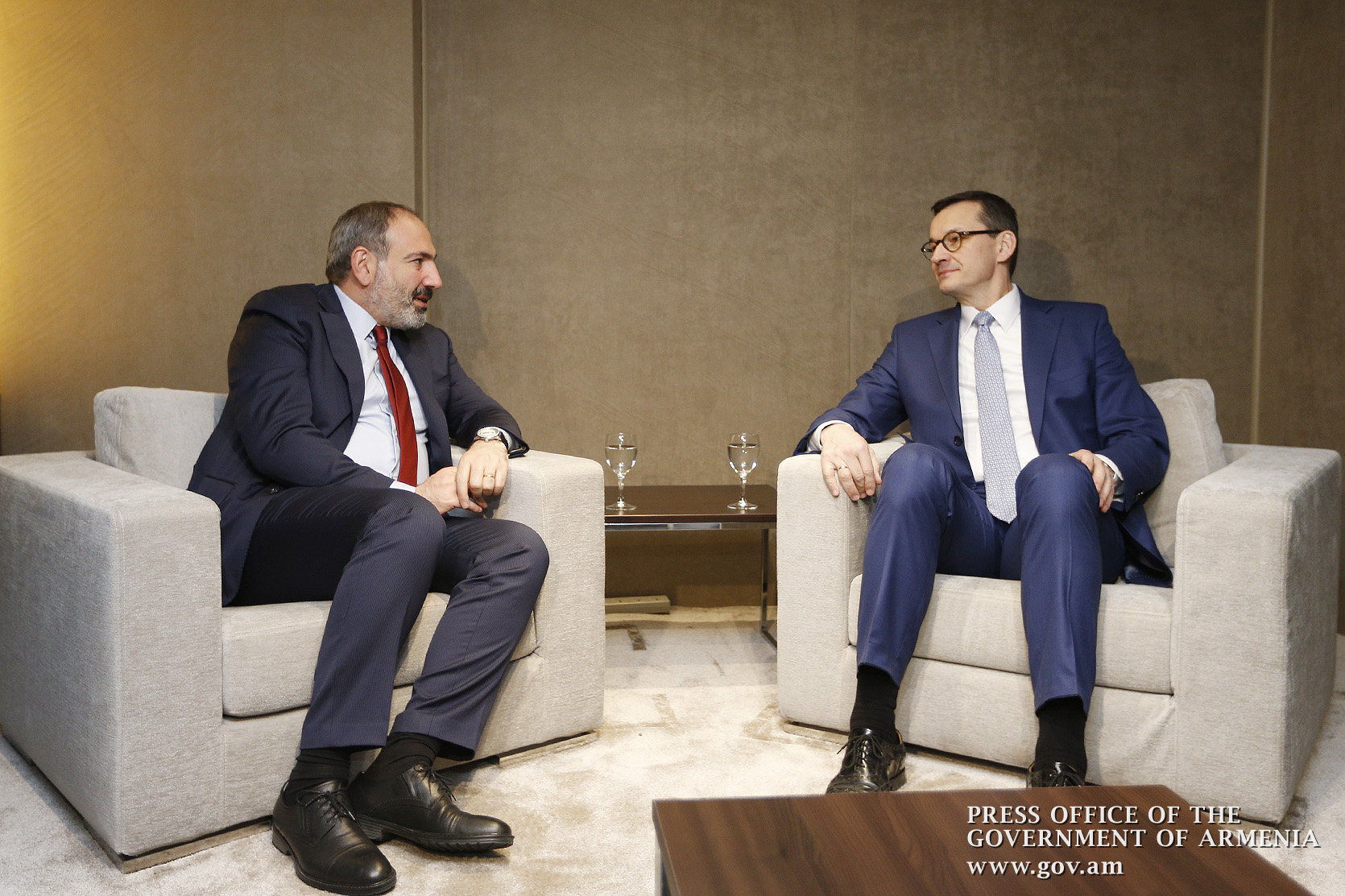 Հայաստանն ու Լեհաստանը կմշակեն տնտեսական համագործակցության նոր օրակարգ. Փաշինյանը հանդիպել է Մատեուշ Մորավեցկիին