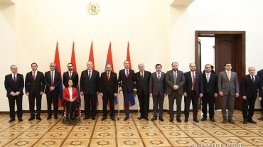Նախագահական նստավայրում տեղի է ունեցել կառավարության անդամների երդման արարողությունը