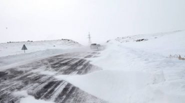 Գորիս-Սիսիան ճանապարհահատվածում բուք է