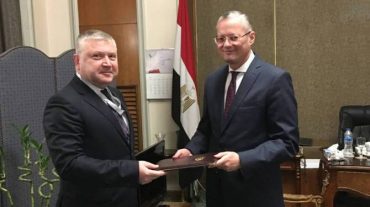 Դեսպան Կարեն Գրիգորյանը հավատարմագրերի պատճենն է հանձնել Եգիպտոսի ԱԳ փոխնախարարին
