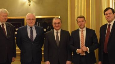 Զոհրաբ Մնացականյանը հանդիպել է ԵԱՀԿ Մինսկի խմբի համանախագահների հետ