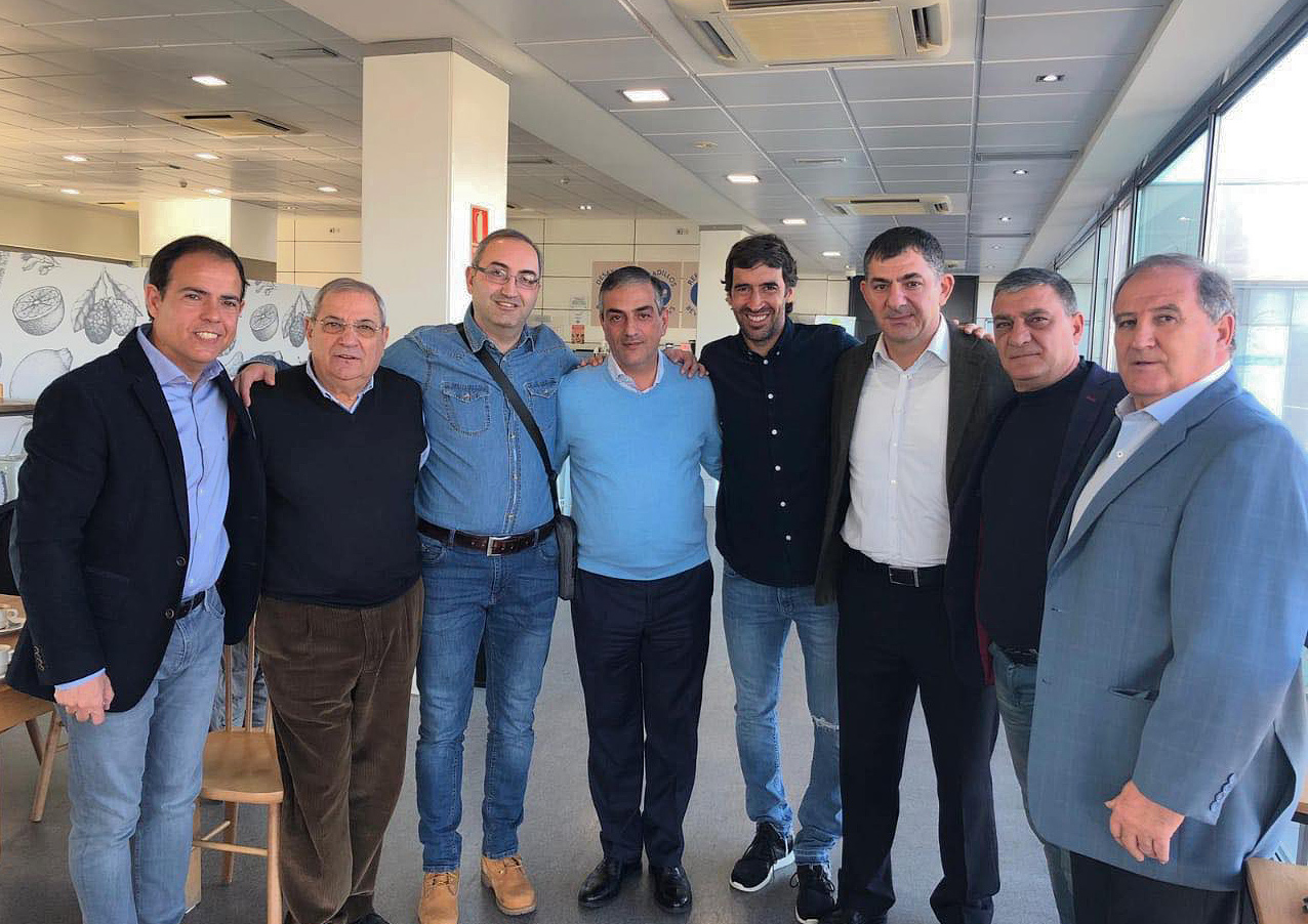 Հայաստանի ազգային հավաքականի մարզիչները այցելել են «Ռեալ»-ի մարզաբազա