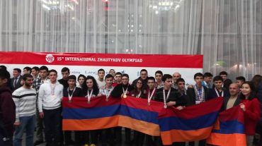 Հայ դպրոցականները Ժաուտիկովյան միջազգային օլիմպիադայում արժանացել են 14 մեդալի