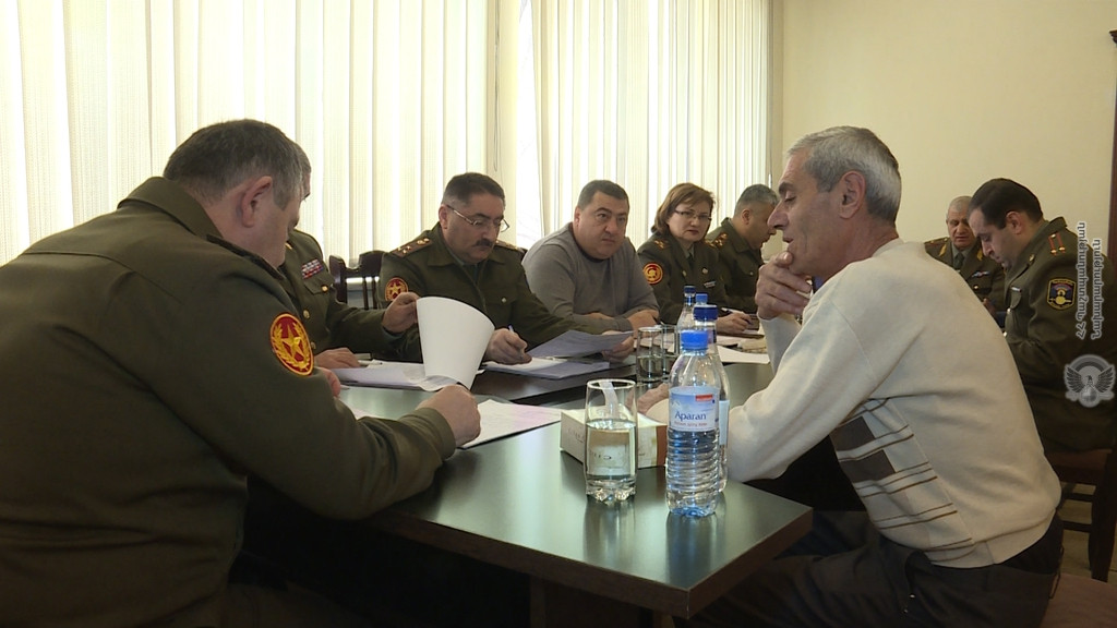 ՀՀ ԶՈՒ ԳՇ պետն ընդունել է տարբեր հարցերով դիմած քաղաքացիներին