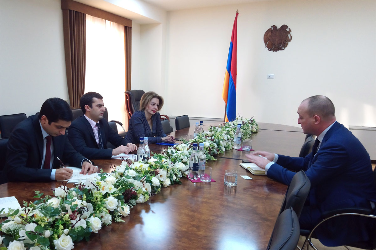 Հակոբ Արշակյանն ընդունել է ԱՊՀ Հեռահաղորդակցության միջազգային միության գրասենյակի ղեկավարին