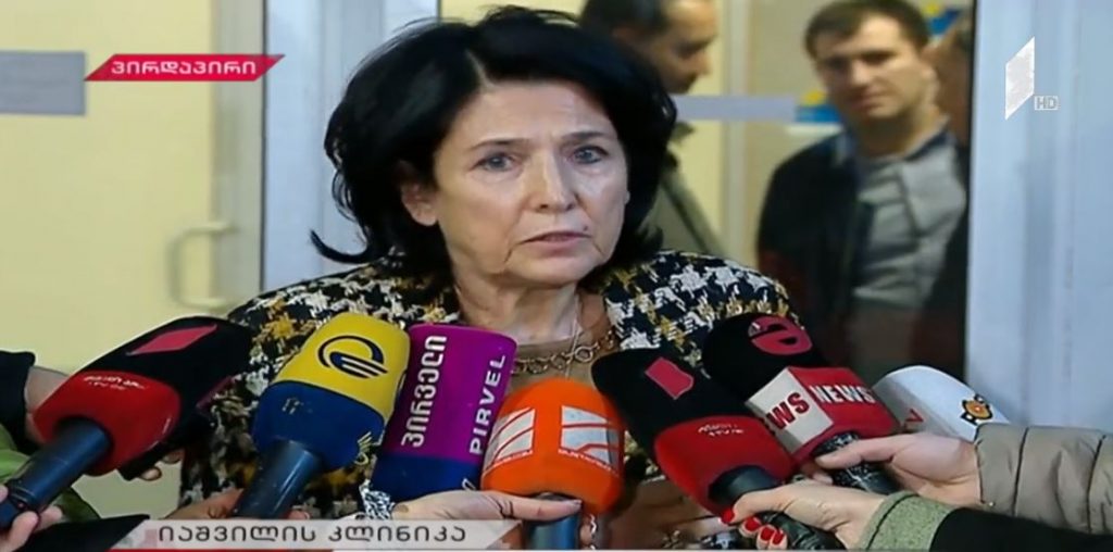 Սալոմե Զուրաբիշվիլին նախագահի պաշտոնում առաջին անգամ պաշտոնական այցով մեկնել է Եվրոպա