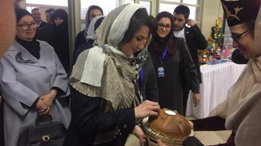 Աննա Հակոբյանն այցելել է Թեհրանի հայկական «Արաքս» դպրոց