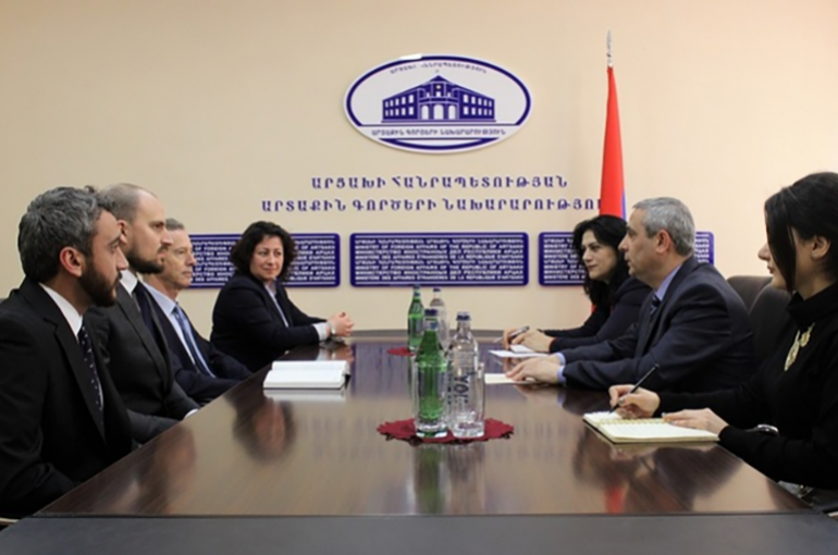 Արցախի ԱԳ նախարարն ընդունել է Արցախում «The HALO Trust» ծրագրի նորանշանակ ղեկավարին