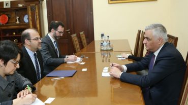 Փոխվարչապետ Մհեր Գրիգորյանն ընդունել է ԱՄՆ գործերի հավատարմատարին