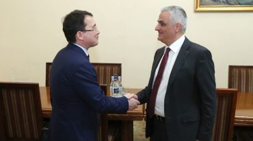Փոխվարչապետ Մհեր Գրիգորյանն ընդունել է ԵԱՏՀ նախարար Տիմուր Ժակսիլիկովին
