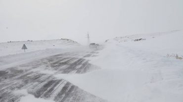 Որոշ ավտոճանապարհներին ձյուն և գետնաբուք է