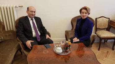 Լատվիայում ՀՀ դեսպանը և Լատվիայի խորհրդարանի փոխխոսնակը քննարկել են բարձր մակարդակի փոխայցելությունների կազմակերպման հարցեր