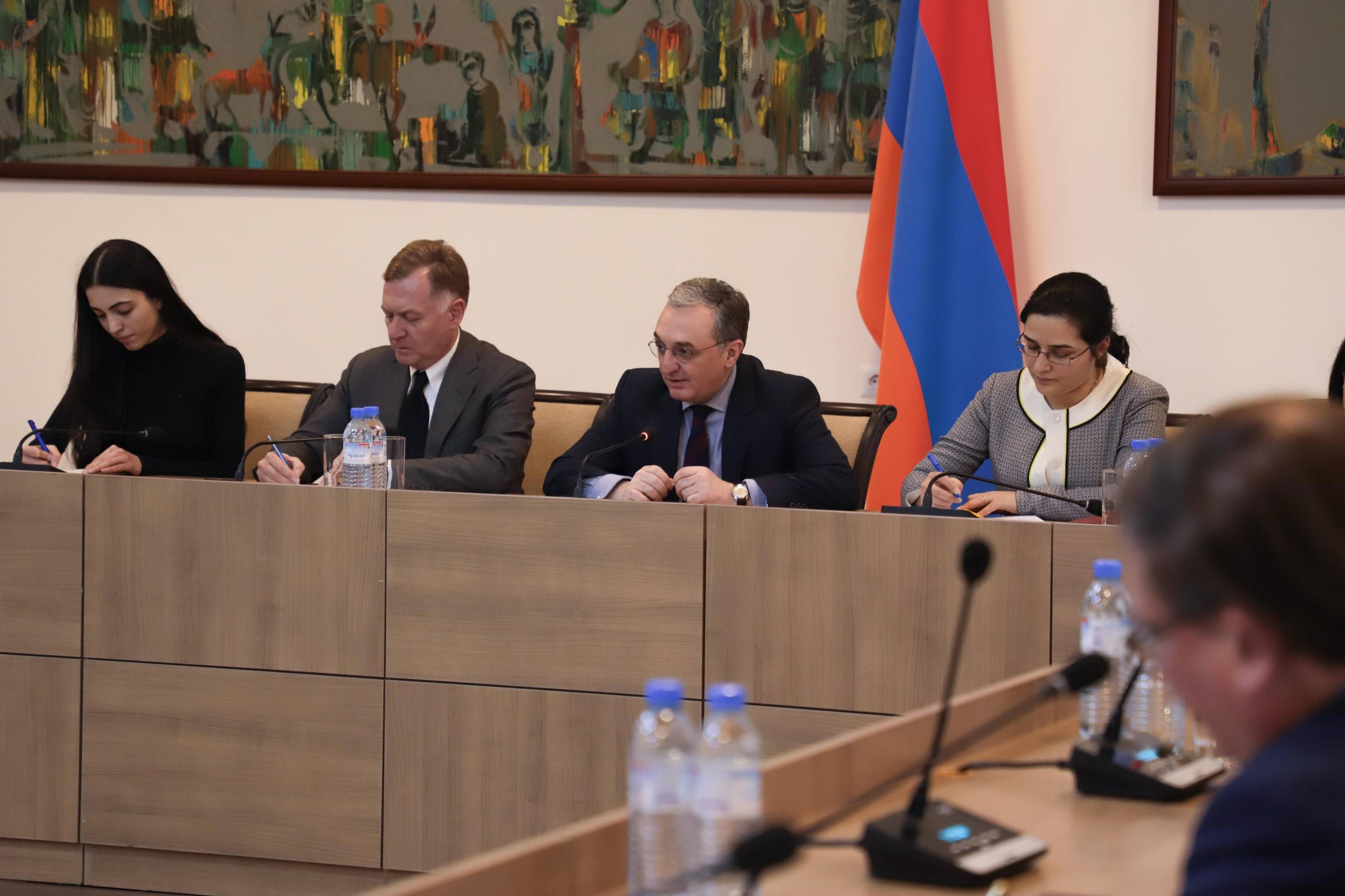 Զոհրաբ Մնացականյանն ընդունել է ԵՄ Արևելյան գործընկերության հարցերով դեսպաններին և հատուկ ներկայացուցիչներին