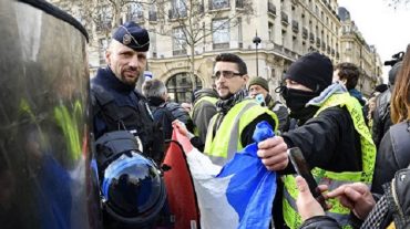 Ֆրանսիայում «դեղին բաճկոնների» բողոքի ցույցերի ամբողջ ընթացքում 1800-ից ավելի դատական որոշում է կայացվել