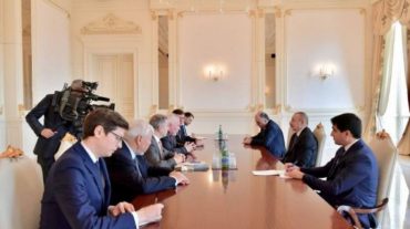 ԵԱՀԿ Մինսկի խմբի համանախագահները հանդիպել են Ադրբեջանի նախագահին