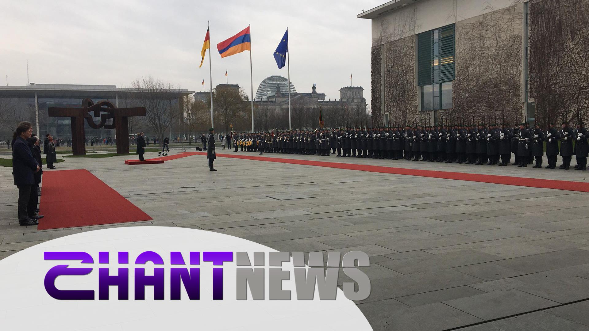 Բեռլինում մեկնարկել է Մերկել-Փաշինյան հանդիպումը