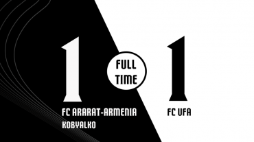 «Արարատ-Արմենիա»-ին ոչ-ոքի խաղաց «Ուֆա»-ի հետ