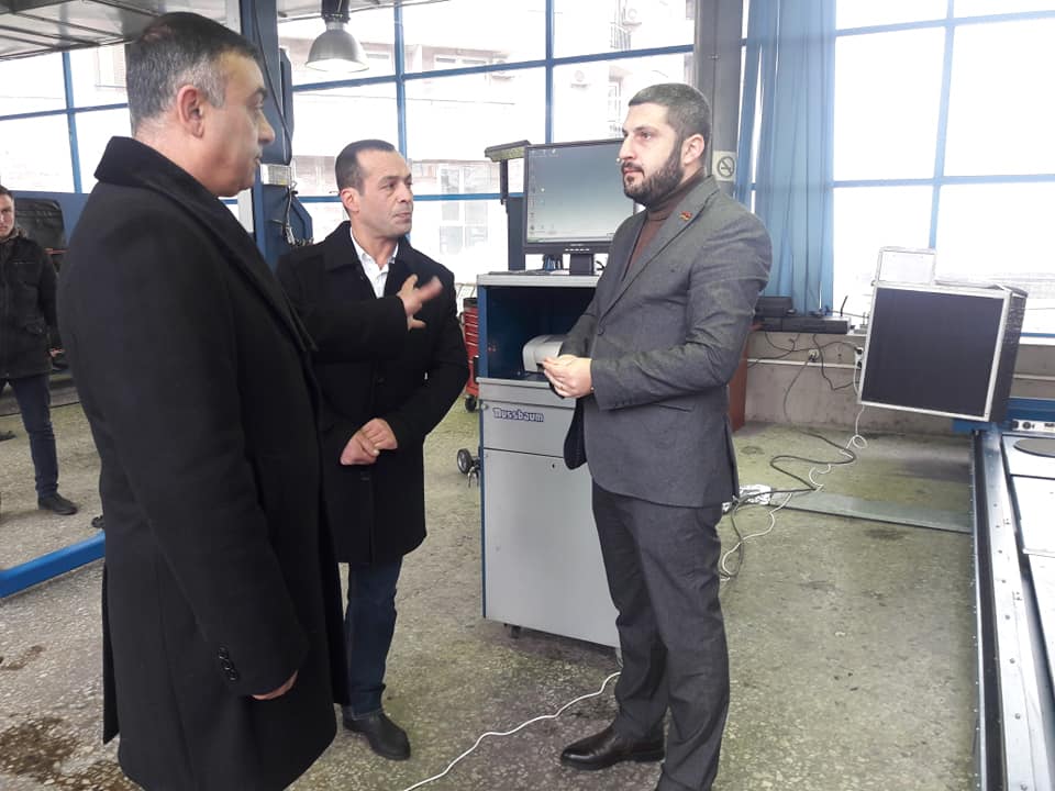 Այսօր ներկա եմ եղել 200 հազար եվրոյից ավելի արժողությամբ տեխզննման կայանի բացմանը. Արմեն Փամբուխչյան