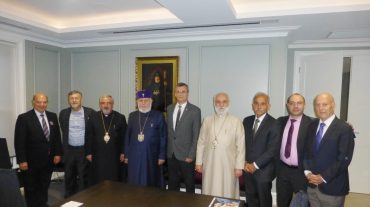 Ամենայն Հայոց Կաթողիկոսն ընդունել է Սիդնեյի հայկական կազմակերպությունների ներկայացուցիչներին
