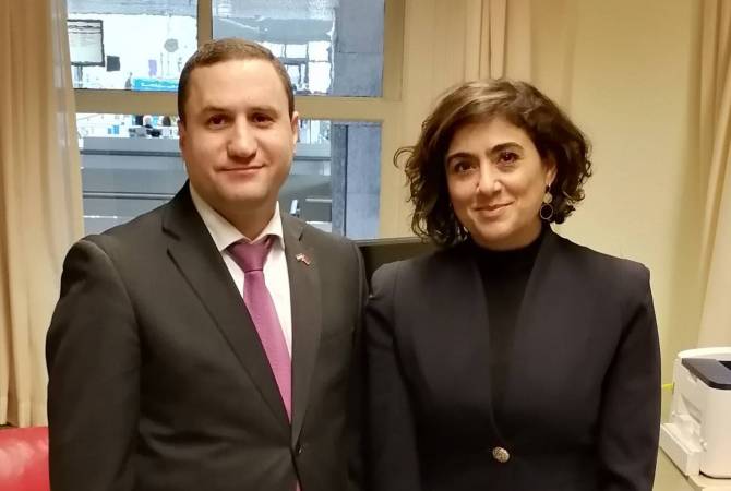 Դեսպան Բալայանը հանդիպել է Նիդերլանդների Սոցիալիսատական կուսակցության արտաքին գործերի խոսնակին