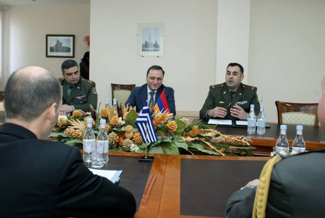 Ստորագրվել է հայ-հունական ռազմական համագործակցության 2019թ. ծրագիրը